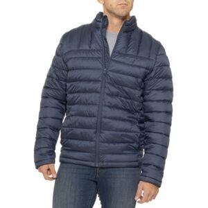 NWT Land’s End Insulated Packable Puffer Jacket Size L Vintage Indigo Gorpcore